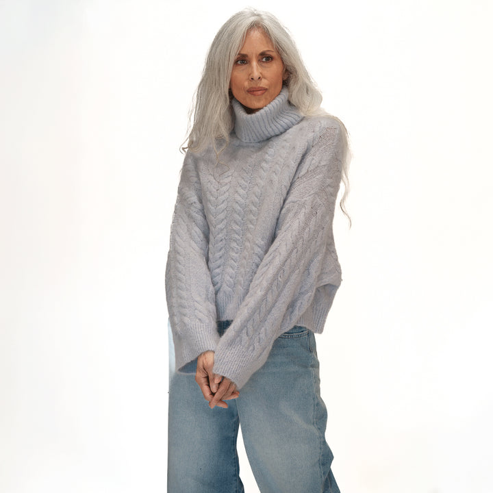 A5028 Mohair Turtleneck
