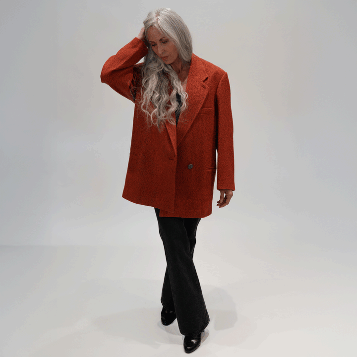 A5025 Maxi Blazer Coat