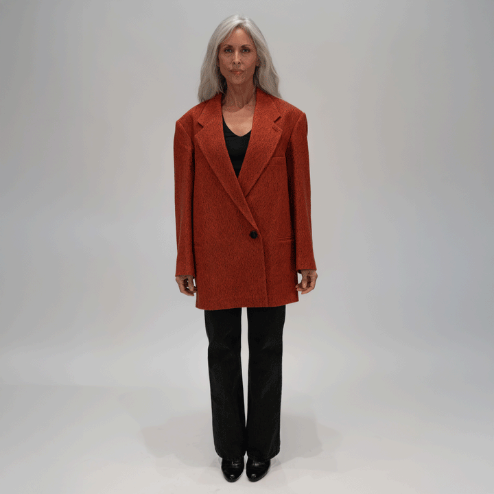 A5025 Maxi Blazer Coat