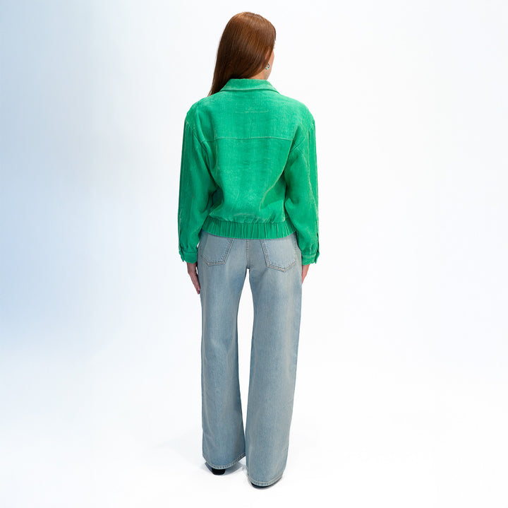 Velvet Cord Bomber