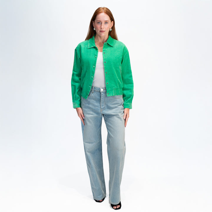 Velvet Cord Bomber