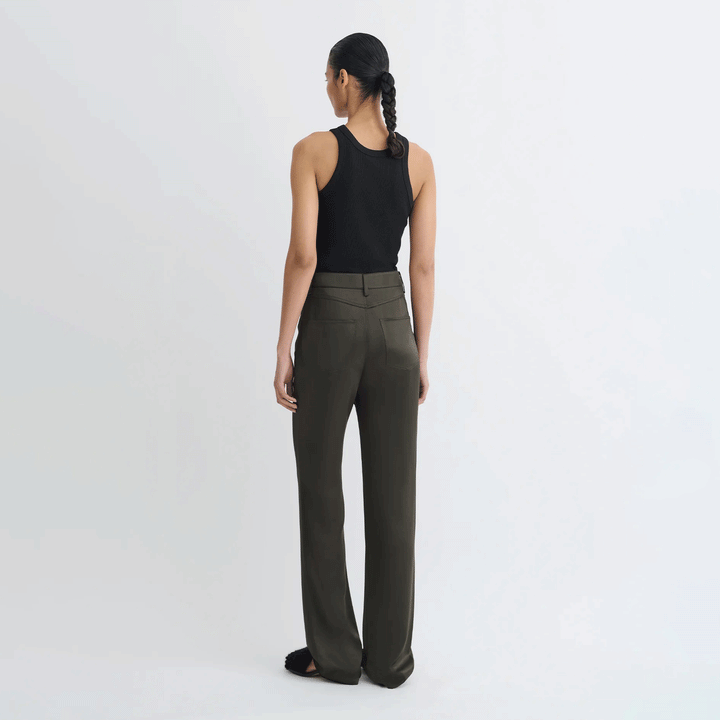 Tita Slip Satin 5 Pocket Pant