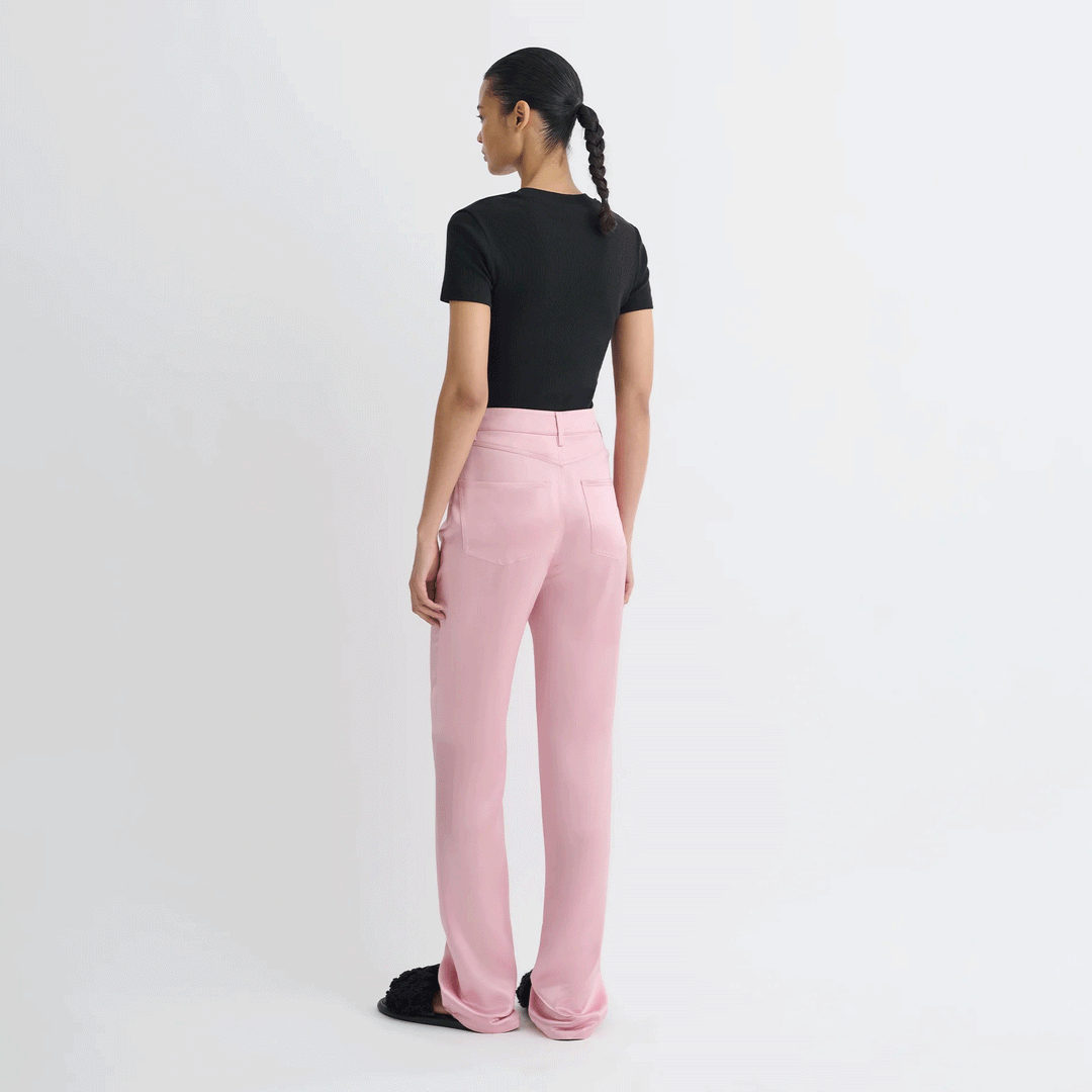 Tita Slip Satin 5 Pocket Pant